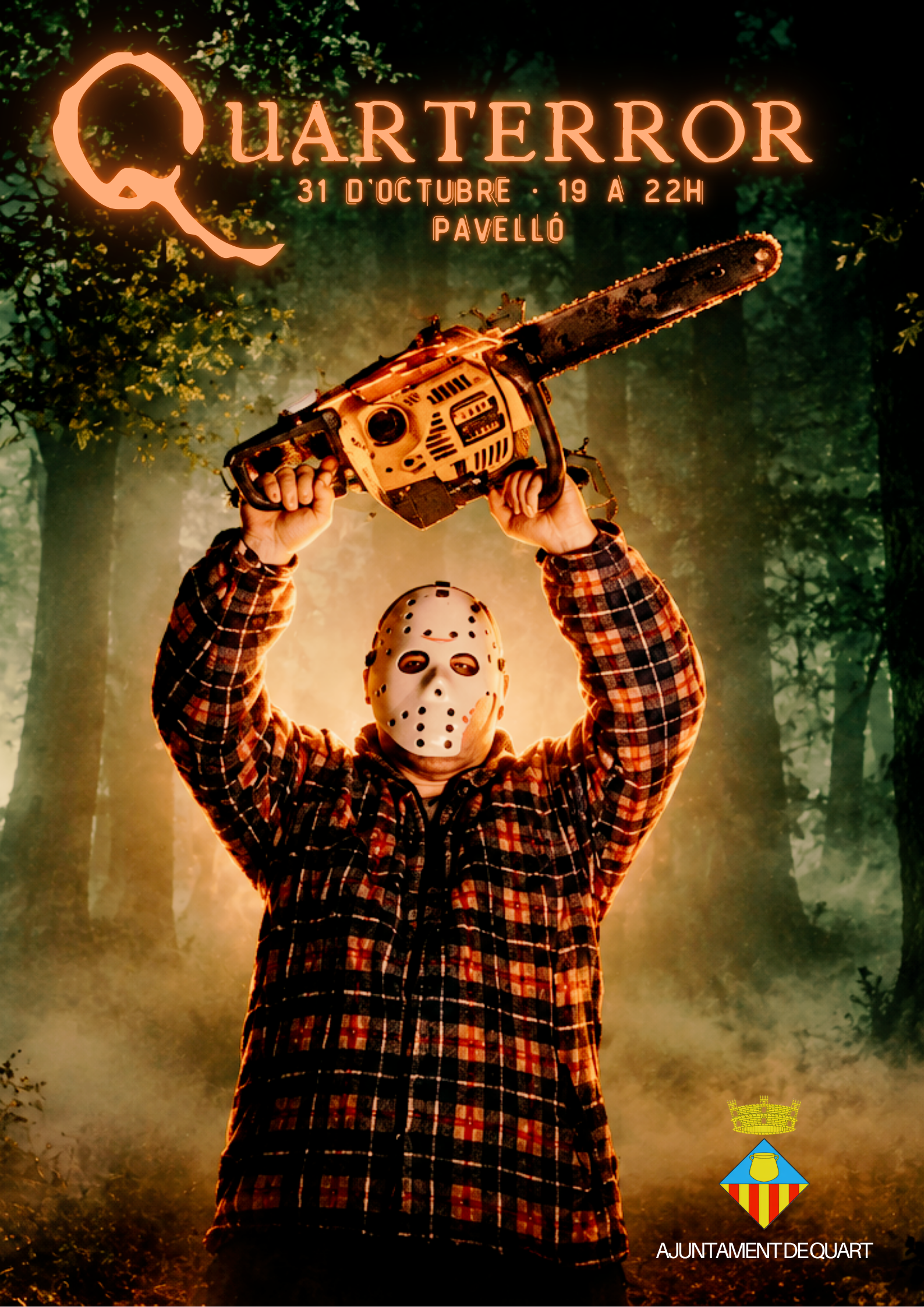 Cartell o programa de l’activitat de QuarTerror — Passatge del Terror2026