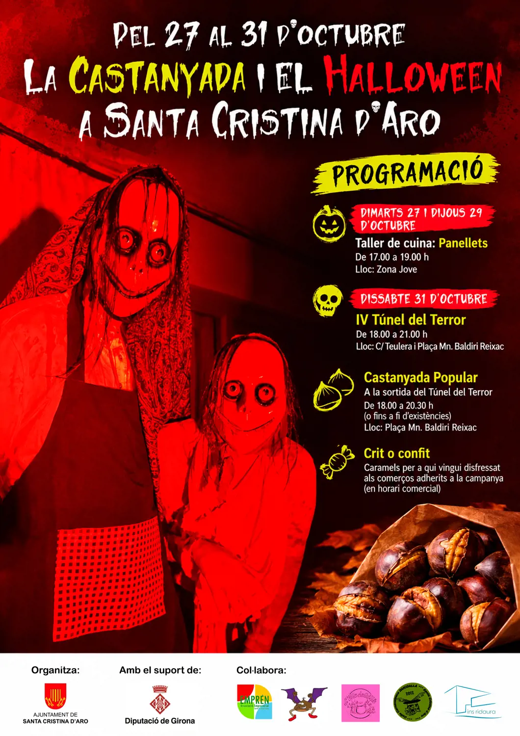 Cartell o programa de l’activitat de Crit o Confit de Santa Cristina d’Aro2026