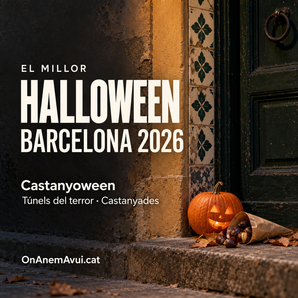 Els millors túnels del terror, Halloween i Castanyoween de Barcelona 2026