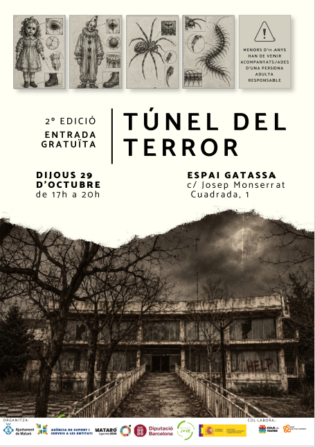 Cartell o programa de l’activitat de Centre d’investigació de les pors2026