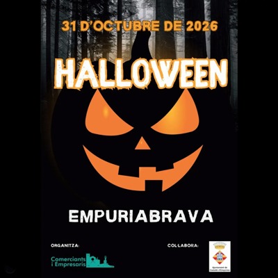 Cartell o programa de l’activitat de Halloween a Empuriabrava2026