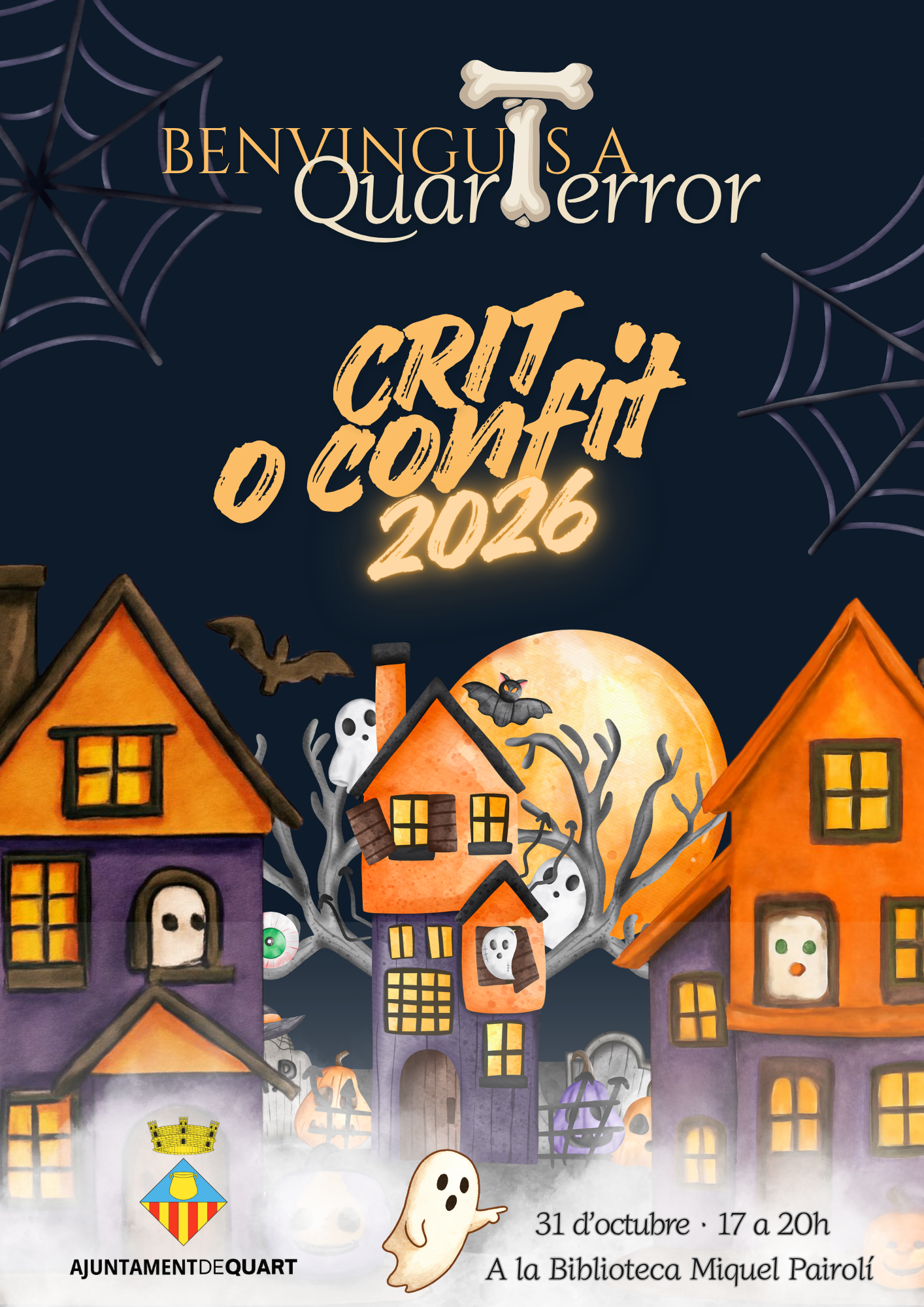 Cartell o programa de l’activitat de QuarTerror — Crit o Confit2026