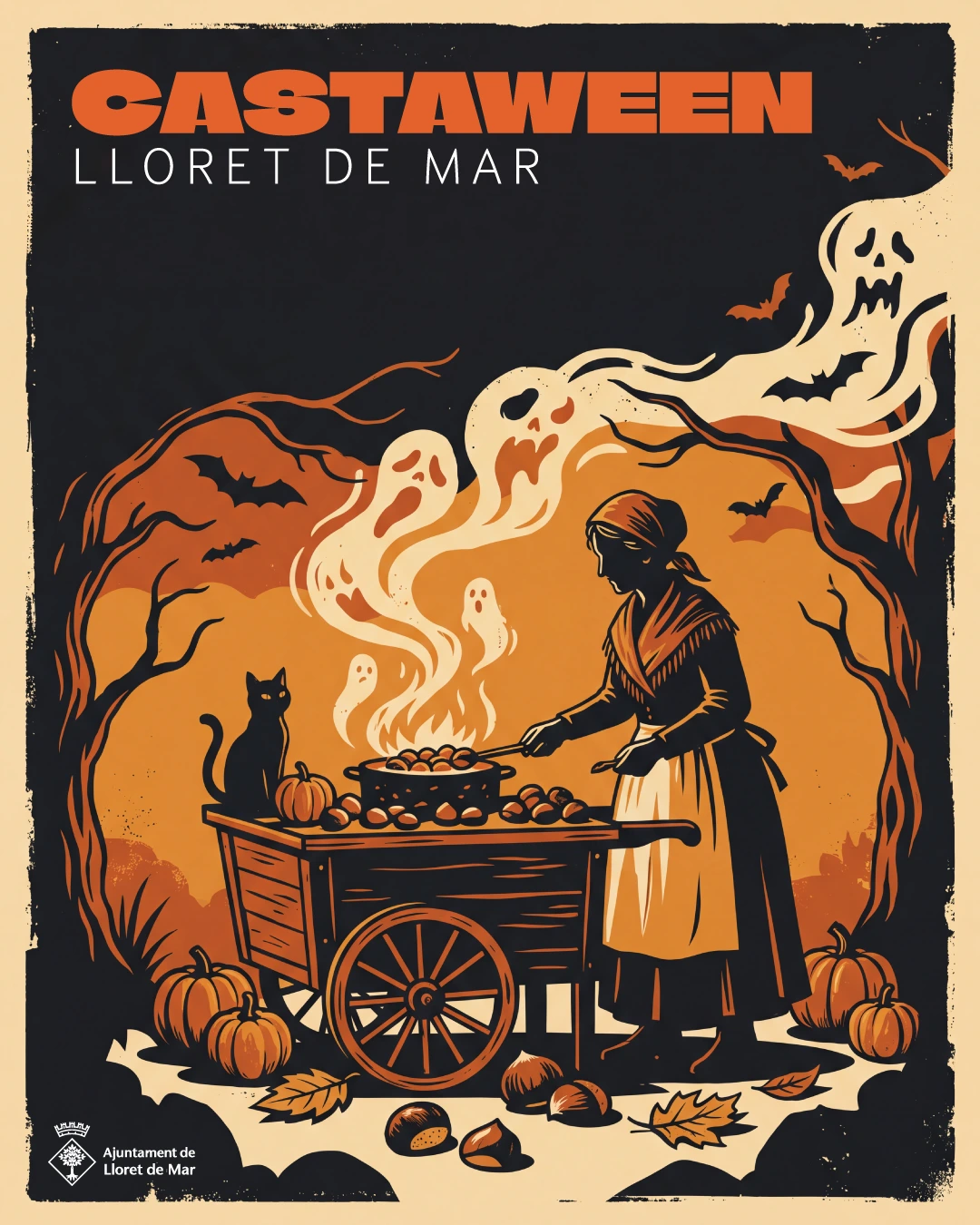 Cartell o programa de l’activitat de Concurs d’aparadors de Halloween2026