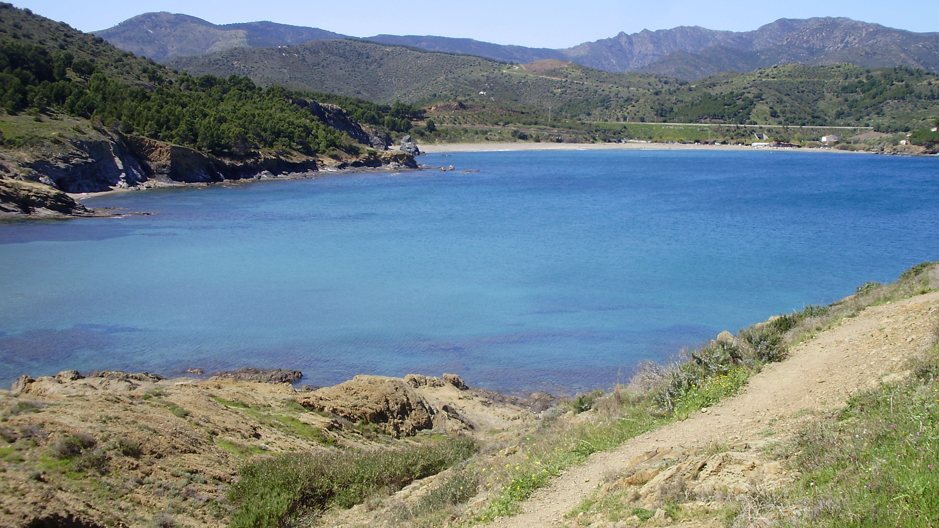 Platja del Borró, Colera