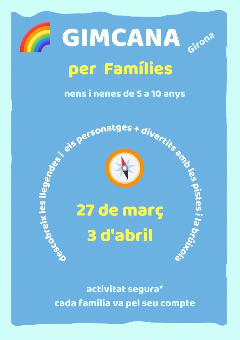 Gimcana amb families Girona