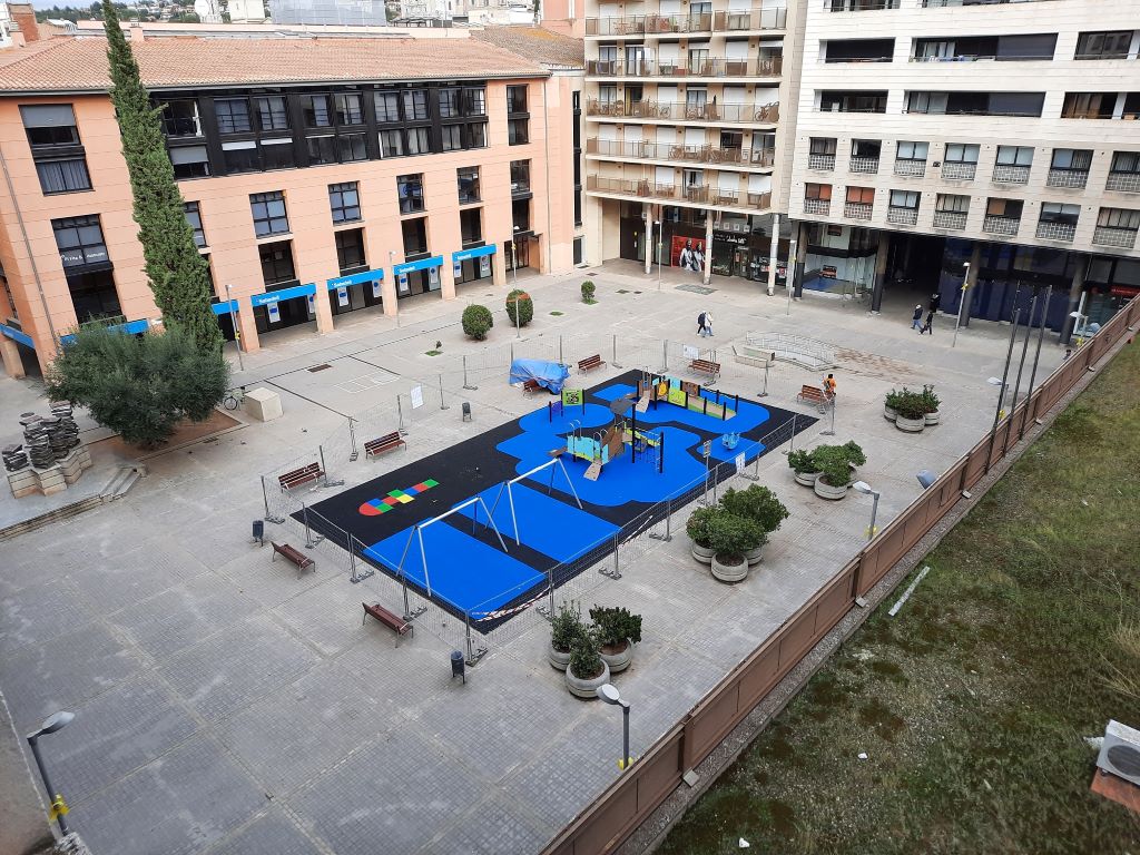 Parc plaça de Josep Pla de Girona