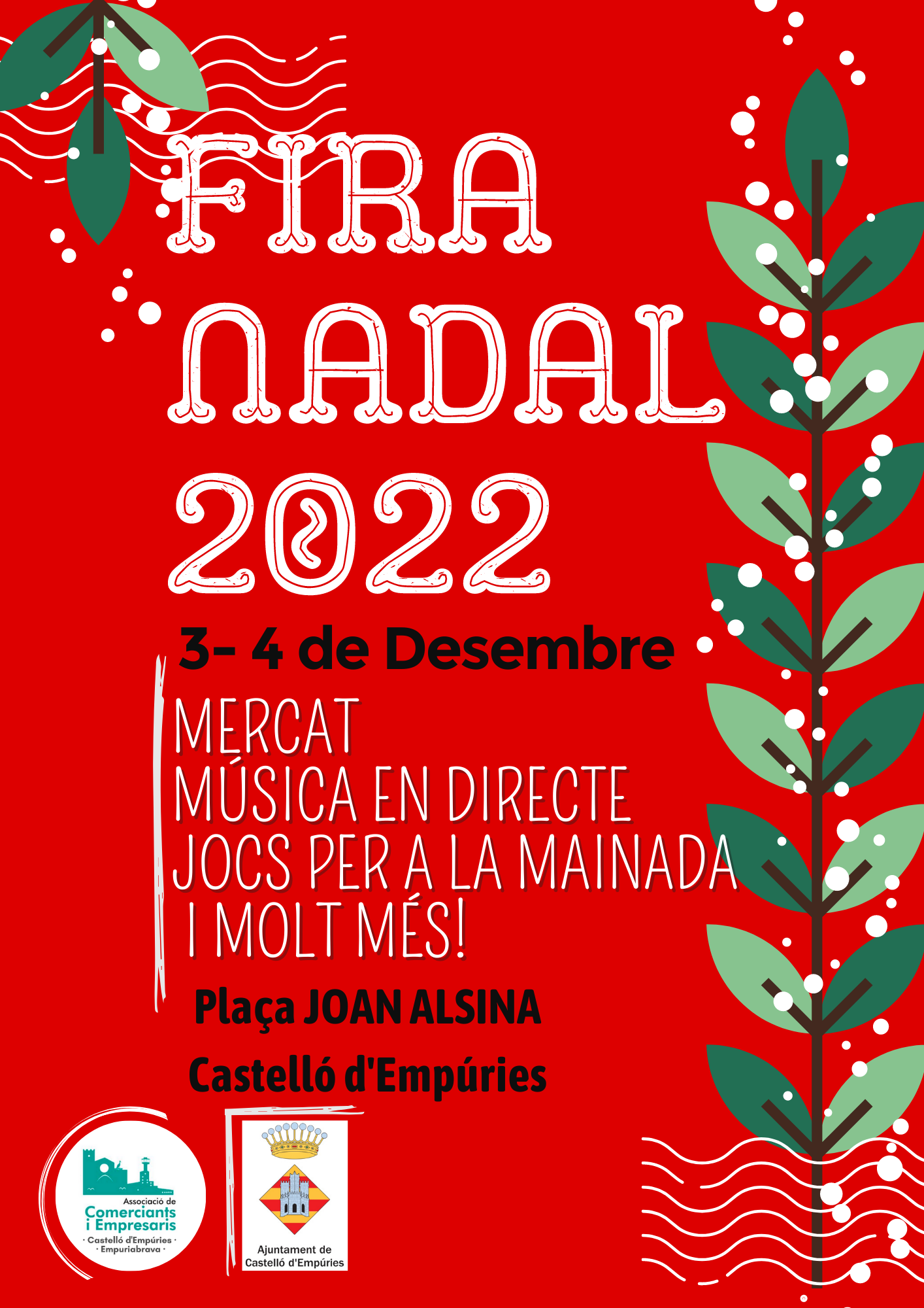 Fira de Nadal 2022 de Castelló d’Empúries