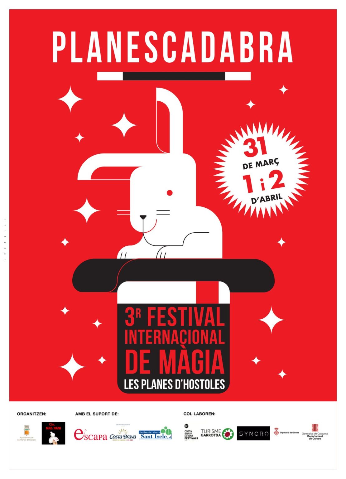 3r Festival Internacional de màgia a Les Planes d’Hostoles.