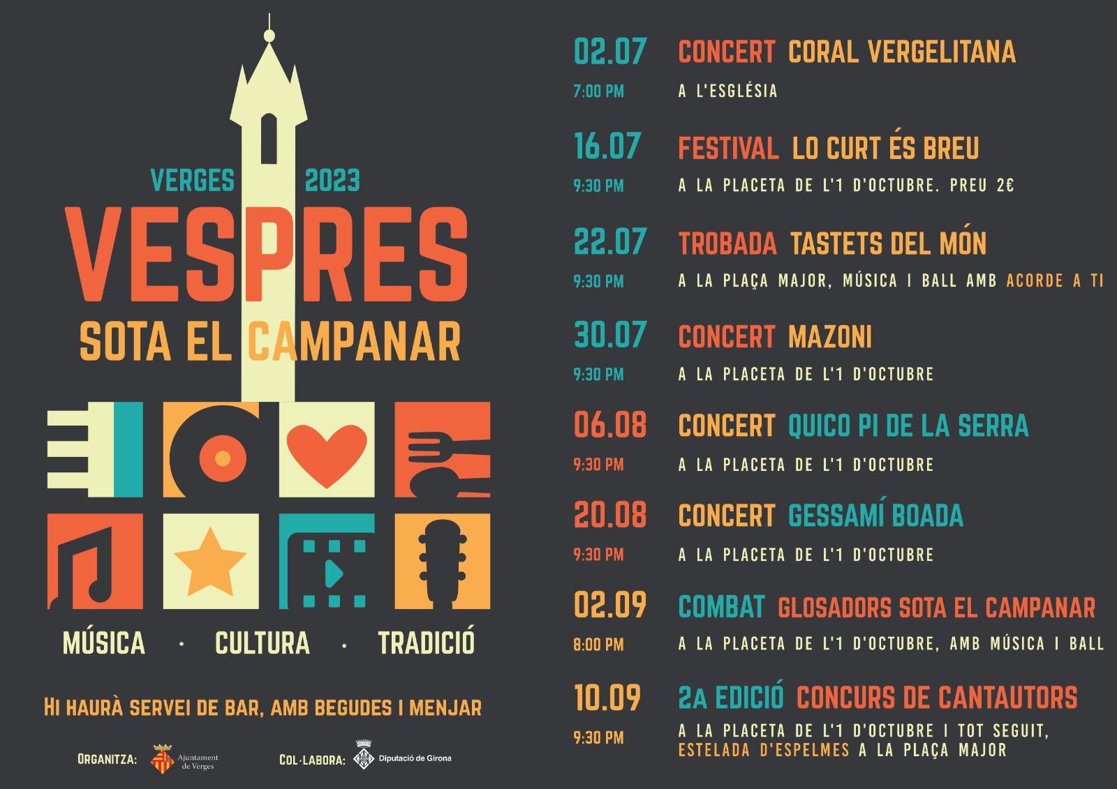 Vespres sota el campanar