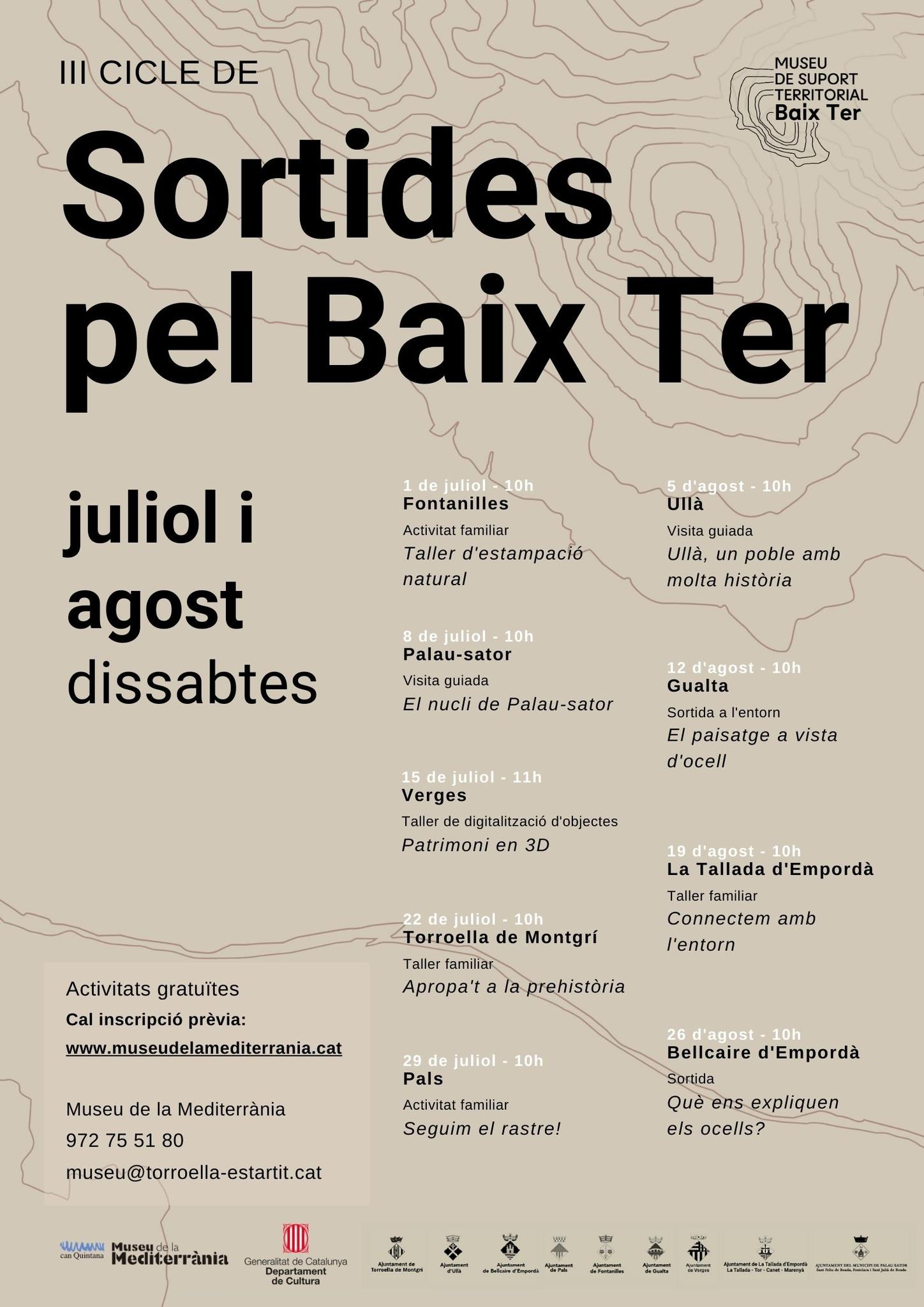 Sortides pel Baix Ter