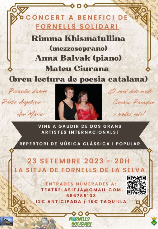 Concert Fornells Solidari