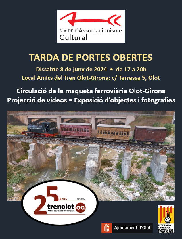 Portes Obertes Tren Olot-Girona
