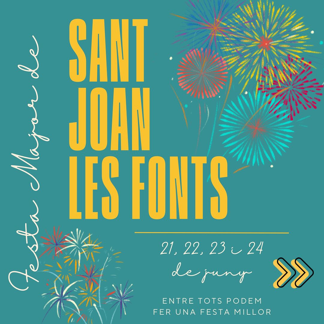 Festa Major de Sant Joan les Fonts.