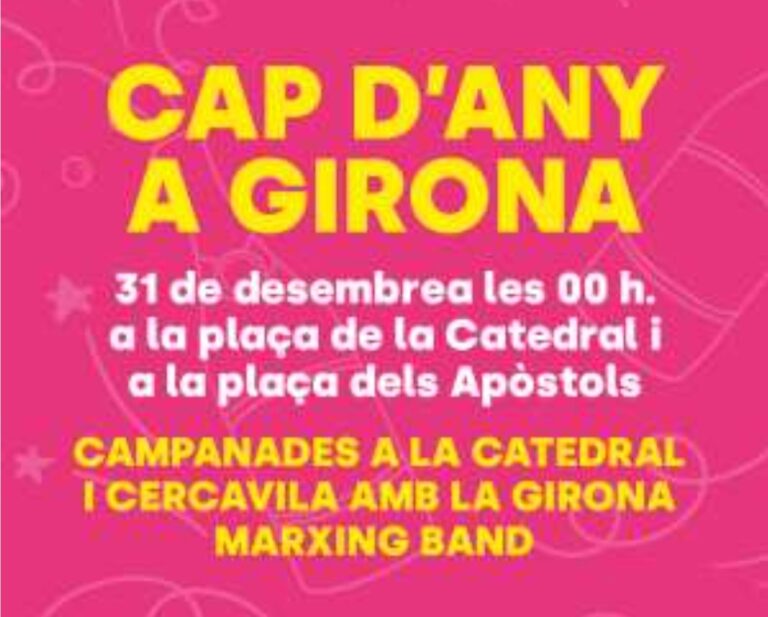 L’Ajuntament de Girona organitza una cercavila per acomiadar el 2024 i celebrar l’arribada del 2025