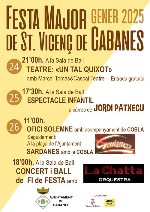 Cabanes Festa Major de Sant Vicenç