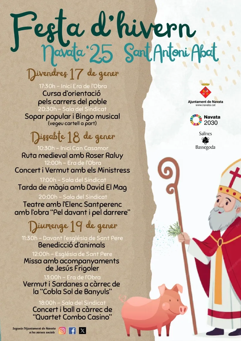 Festa Hivern Sant Antoni 2025 Navata