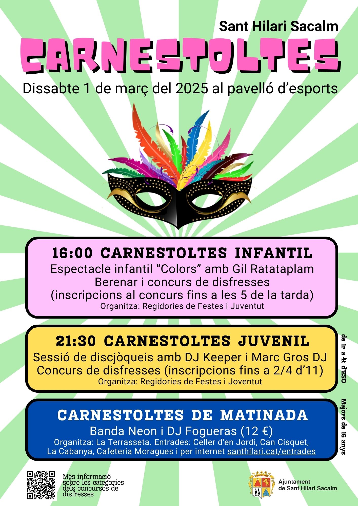 Carnestoltes a Sant Hilari Sacalm 2025