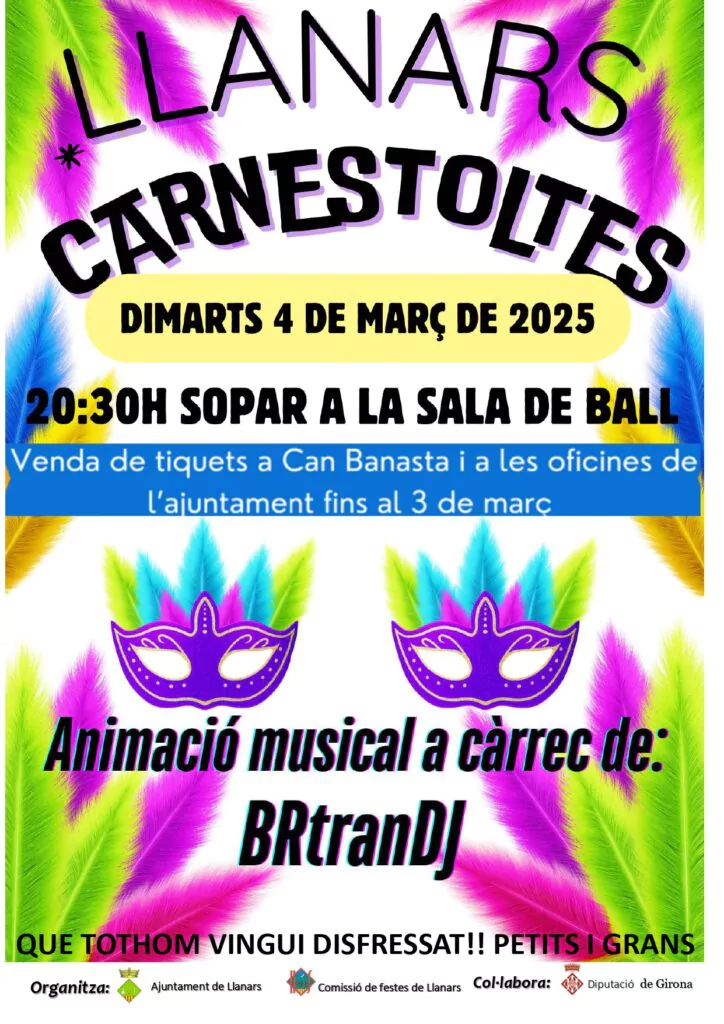 Carnestoltes de Llanars 2025