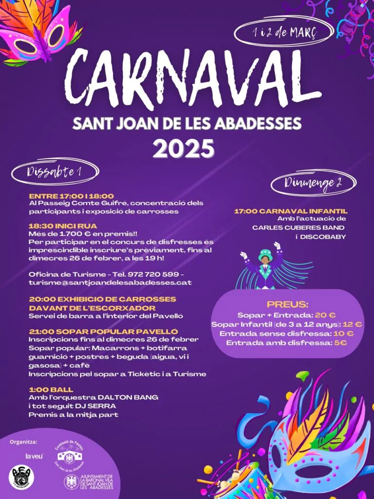 carnaval de Sant Joan de les Abadesses 2025