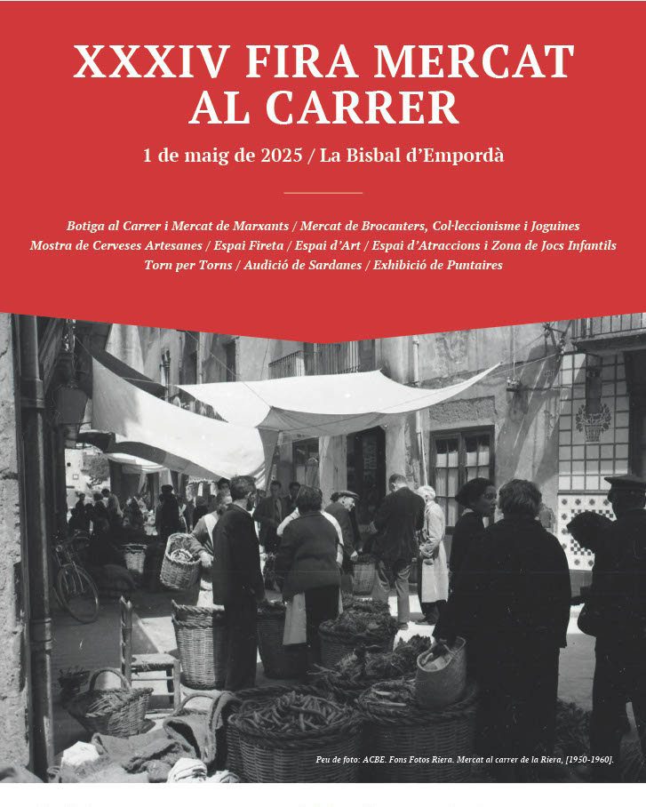 XXXIV Fira Mercat al Carrer de l’1 de maig de la Bisbal d’Empordà