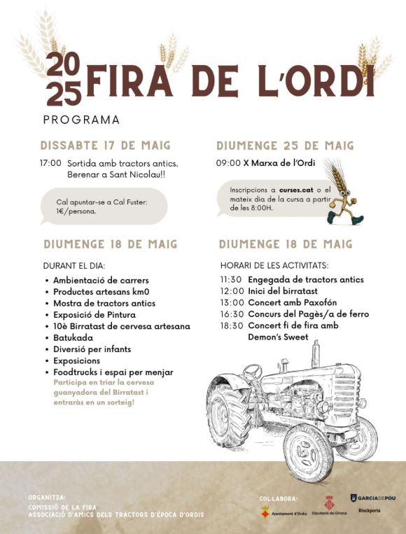 Programa Fira Ordis 2025