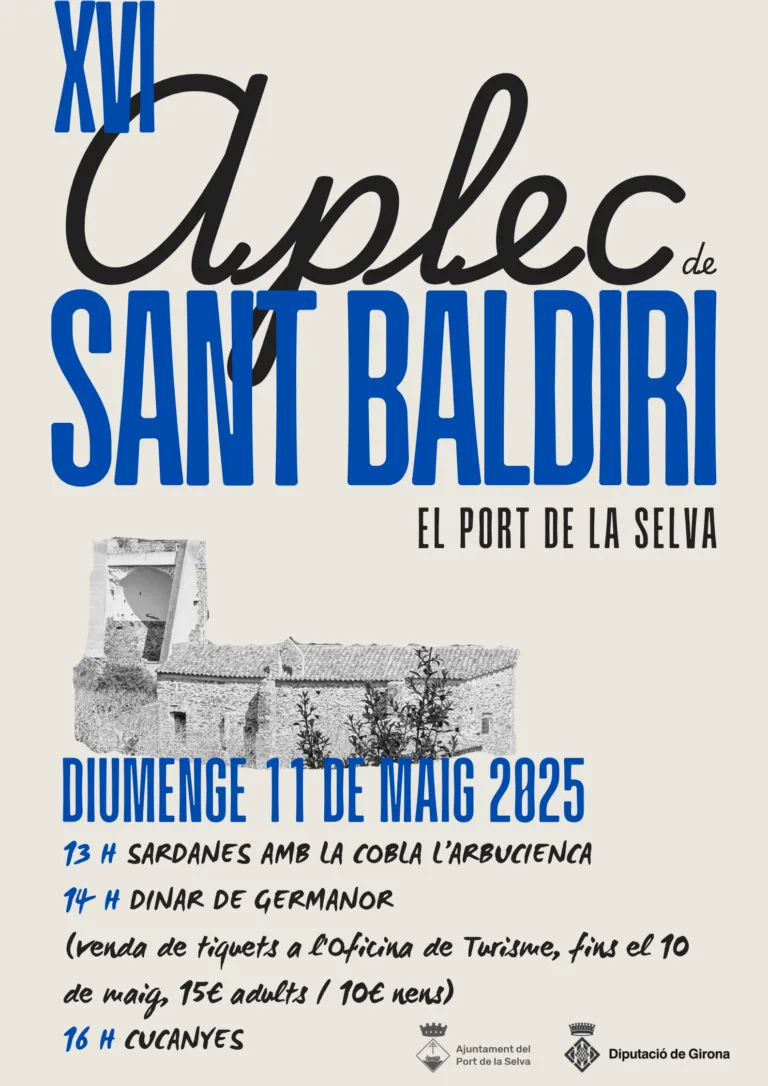 XVI Aplec de Sant Baldiri – El Port de la Selva