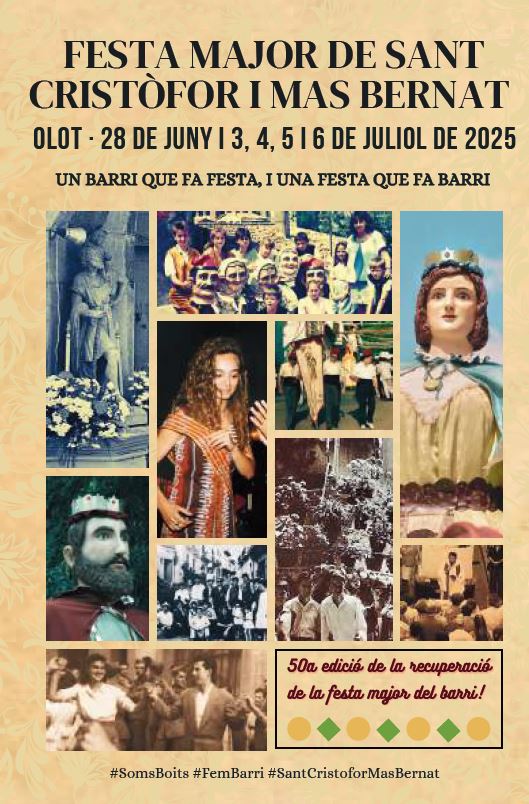 Festa Major de Sant Cristòfor i Mas Bernat d'Olot 2025