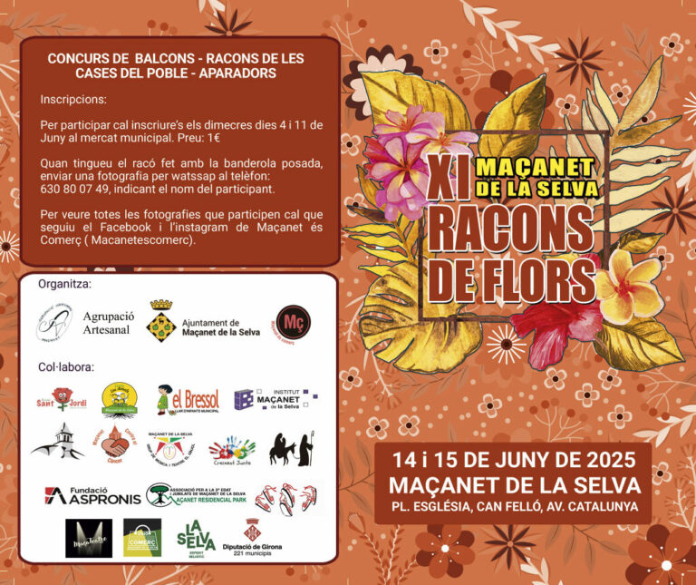 XI Racons de Flors a Maçanet de la Selva