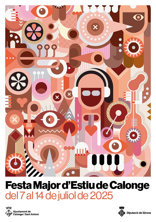 Festa Major d'Estiu de Calonge cartell