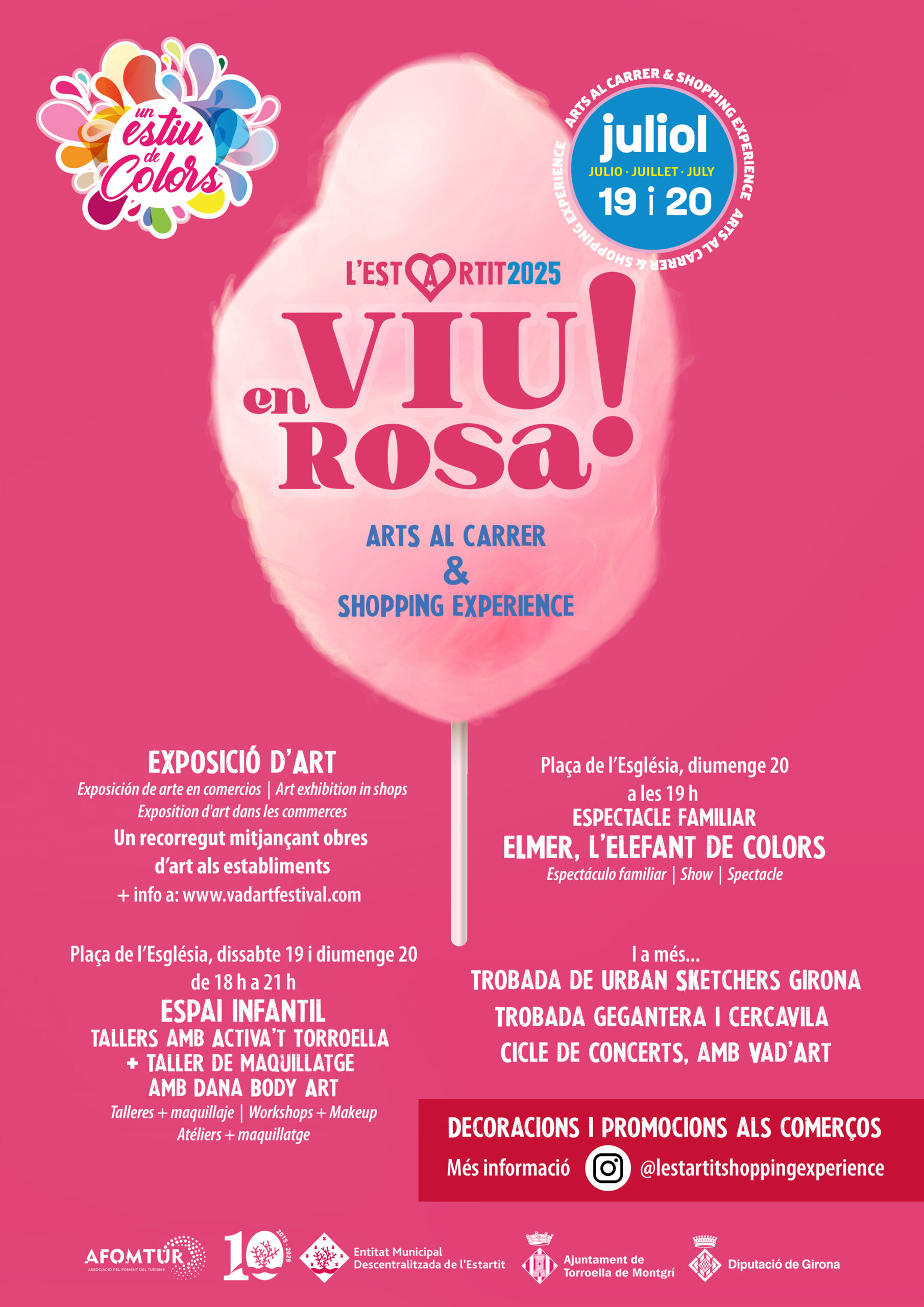 L'Estartit viu en rosa 2025