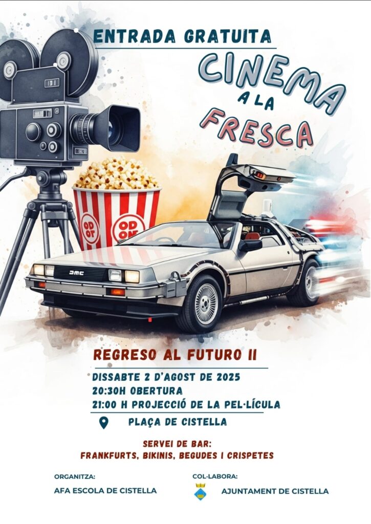 Cinema a la fresca cistella