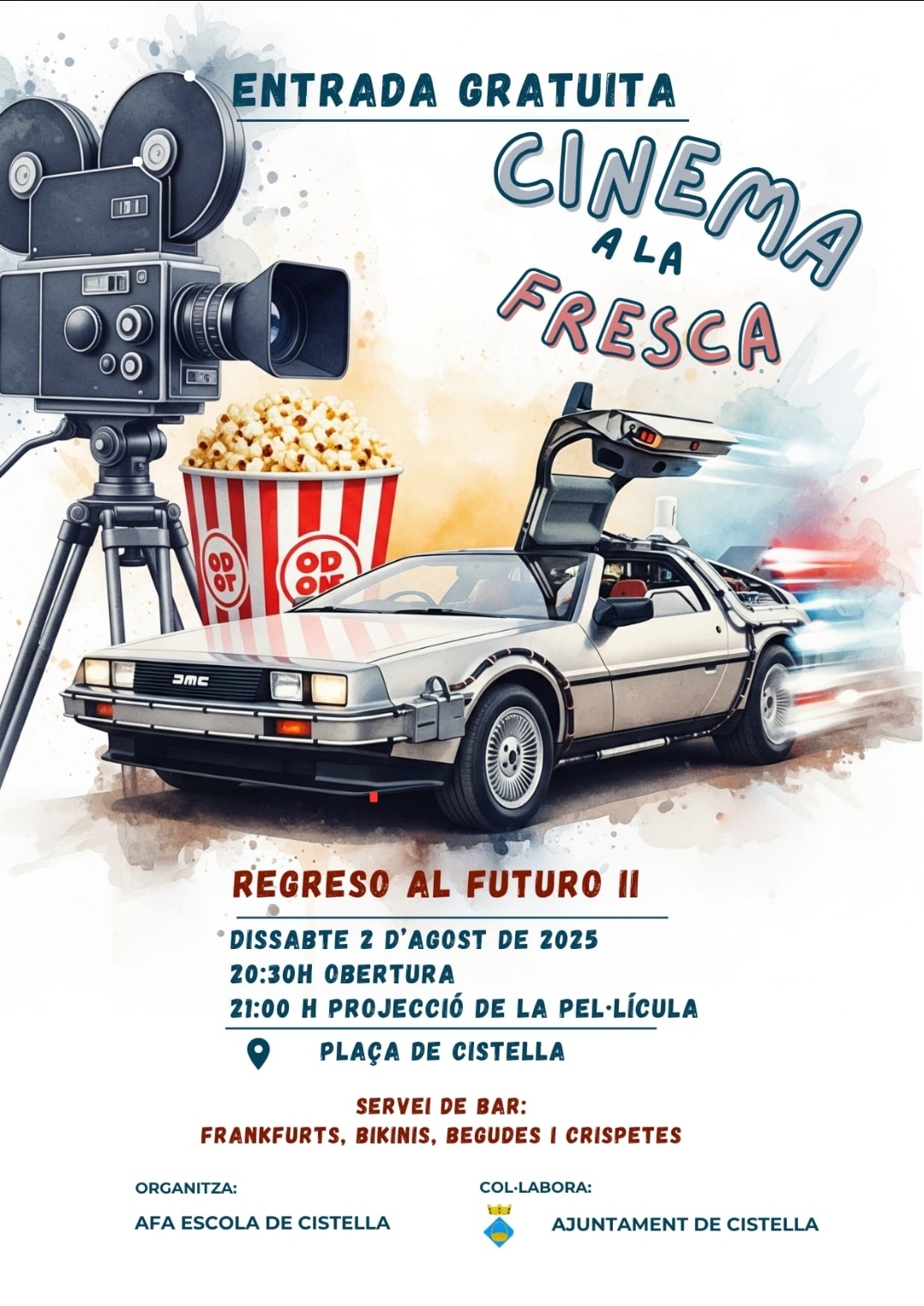 Cinema a la fresca cistella