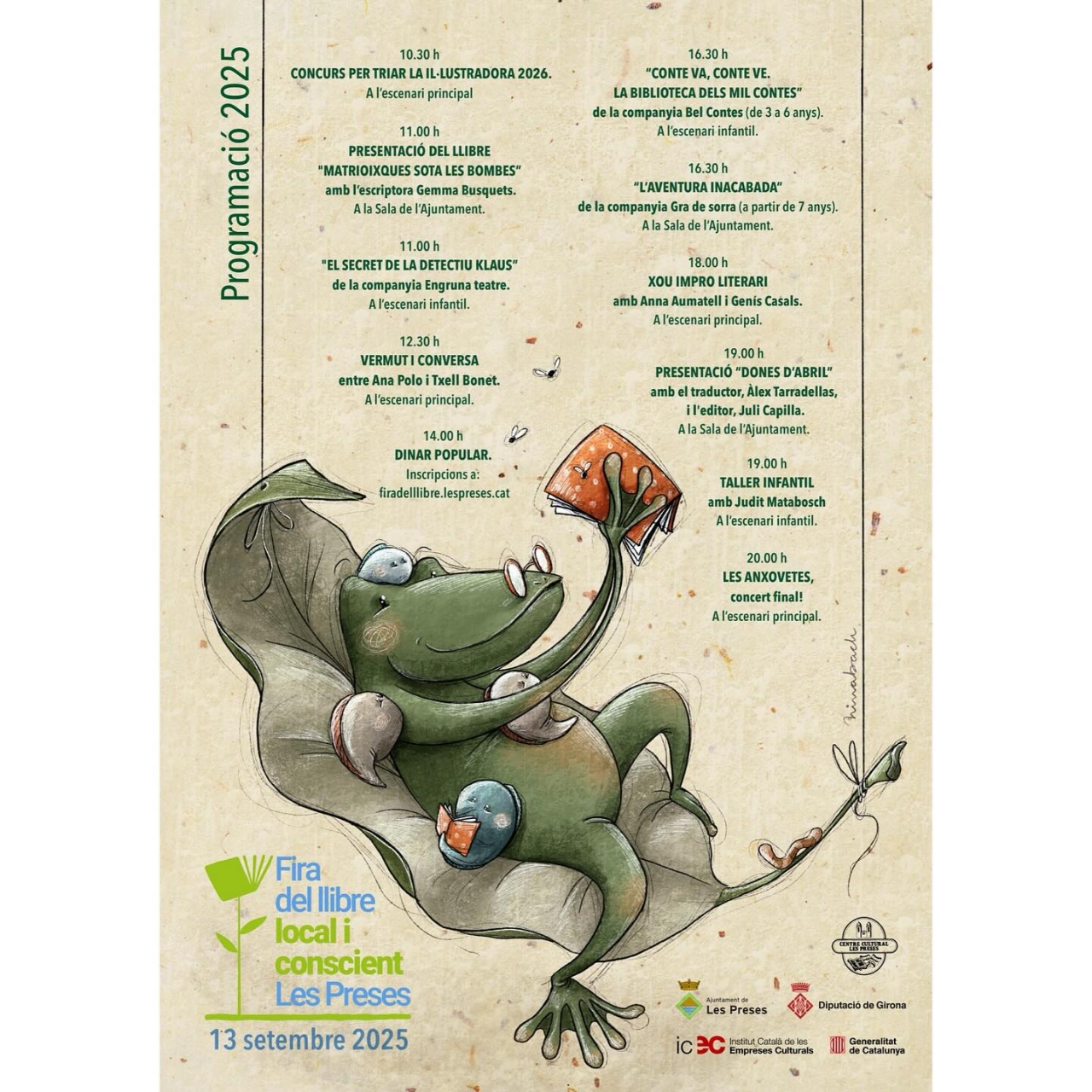 Fira del llibre local i conscient 2025
