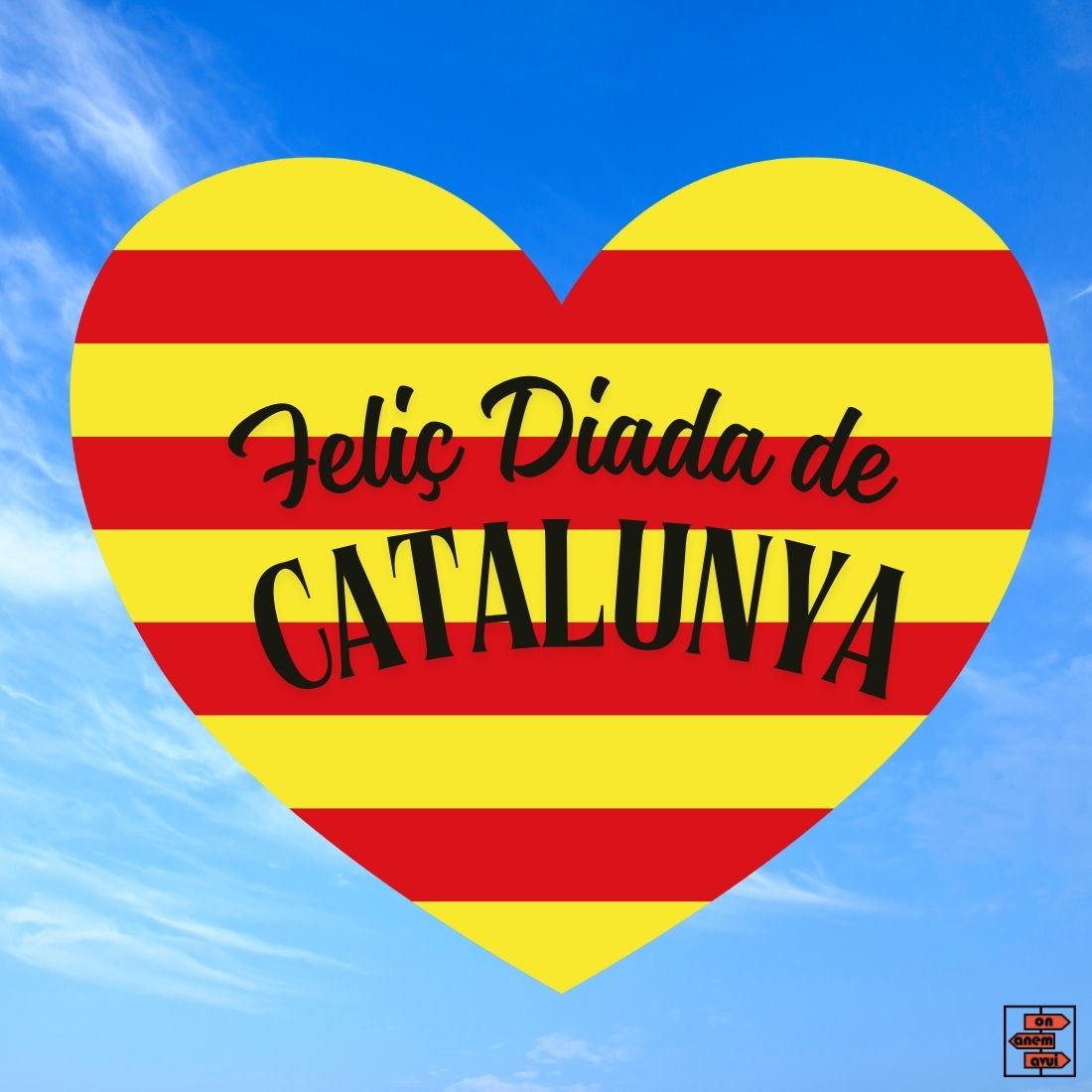 imatge feliç diada de Catalunya