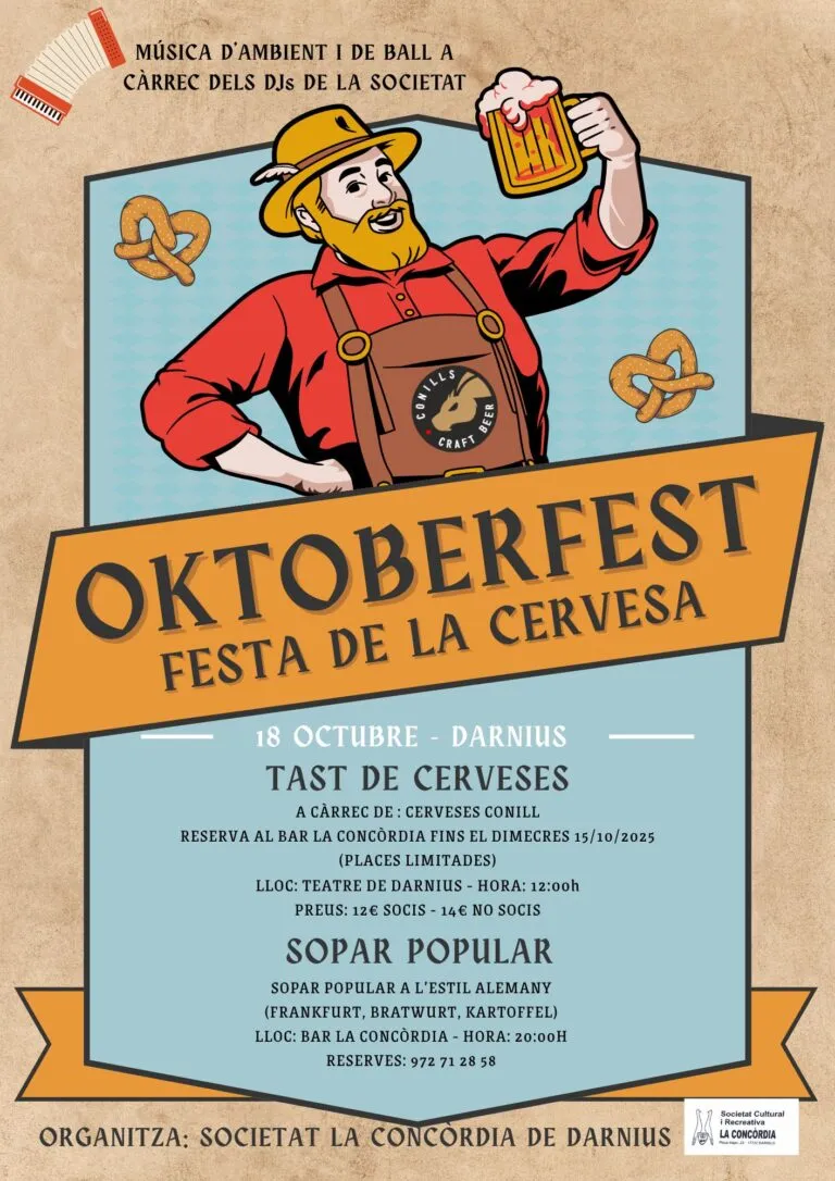 Oktoberfest La Festa de la Cervesa a Darnius