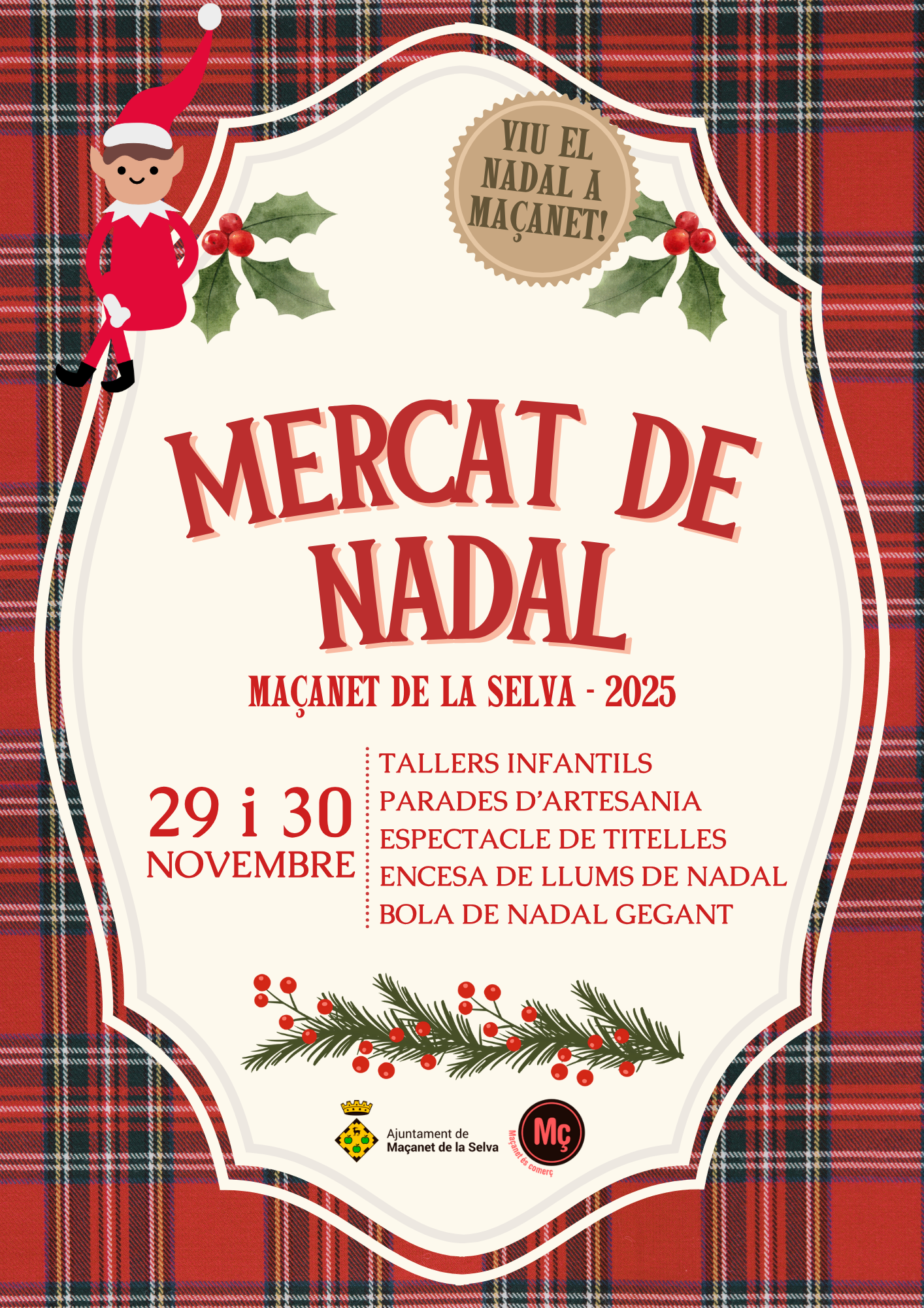 Mercat de Nadal a Maçanet de la Selva