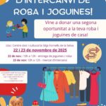Mercat d’Intercanvi de Roba i Joguines a Fornells de la Selva