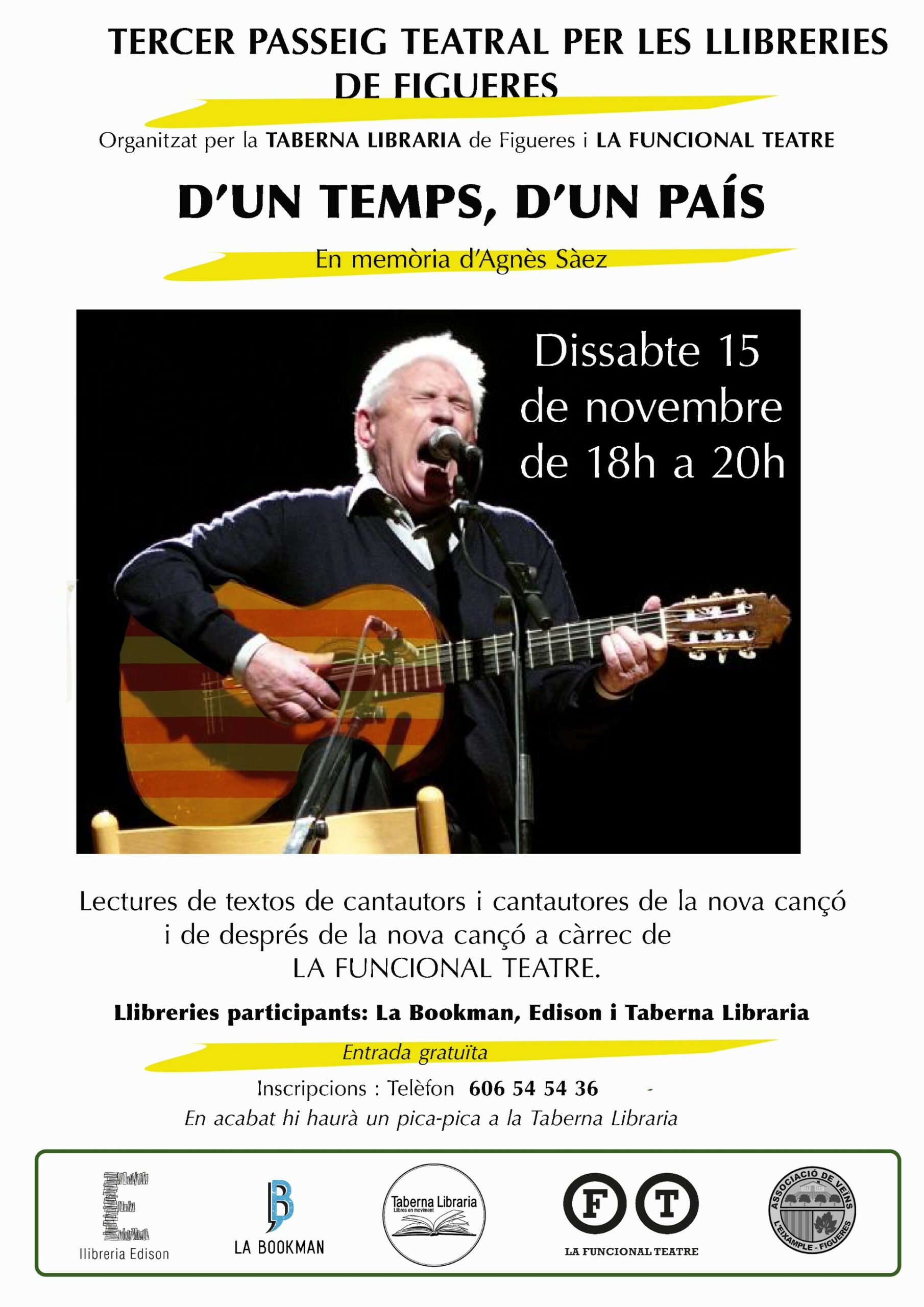 Tercer passeig teatral per les llibreries de Figueres