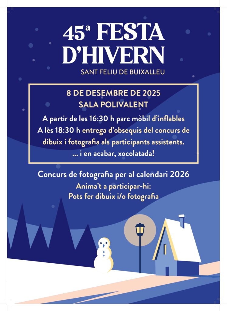 45a Festa d’Hivern a Sant Feliu de Buixalleu