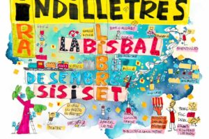 El cartell de la fira Indilletres 2025