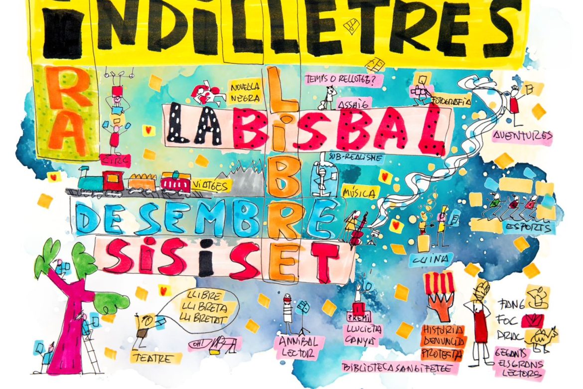 El cartell de la fira Indilletres 2025