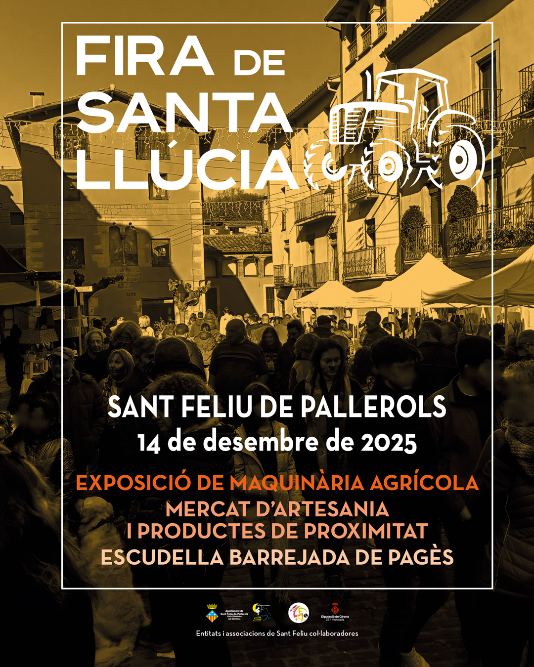 Fira de Santa Llúcia 2025 a Sant Feliu de Pallerols