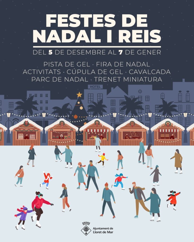 Nadal i Pista de Gel a Lloret de Mar
