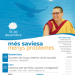 Visita especial a Girona amb guen Kelsang Chokga