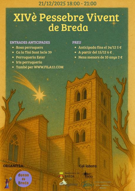pessebre vivent de Breda 2025