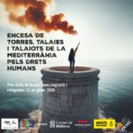 Encesa de torres, talaies i talaiots de la Mediterrània pels Drets Humans 2026