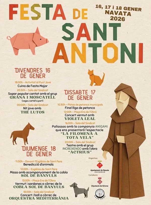Festa de Sant Antoni a Navata 2026