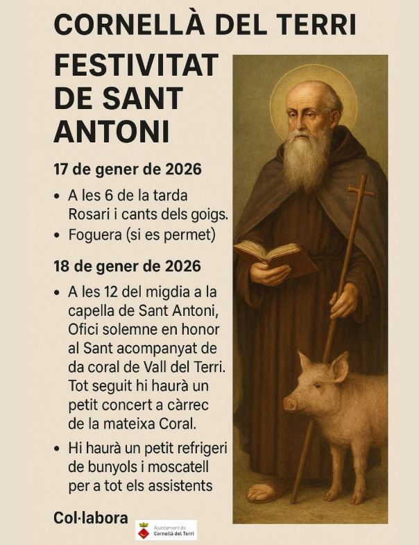 Sant Antoni a Cornella de Terri 2026