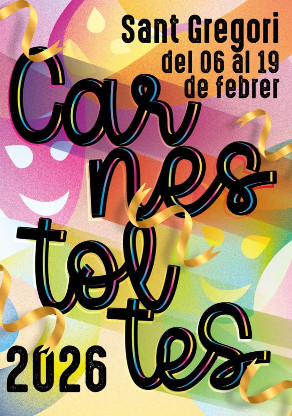 Carnestoltes Sant Gregori 2026