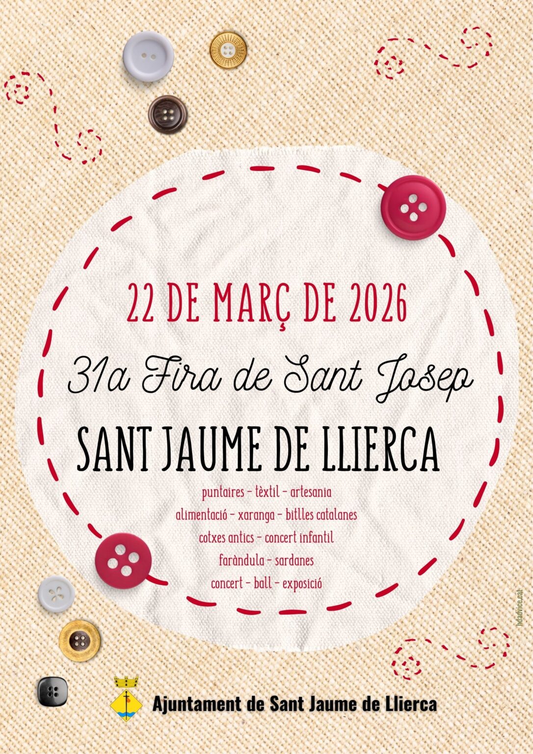 Fira de Sant Josep de Sant Jaume de Llierca 2026